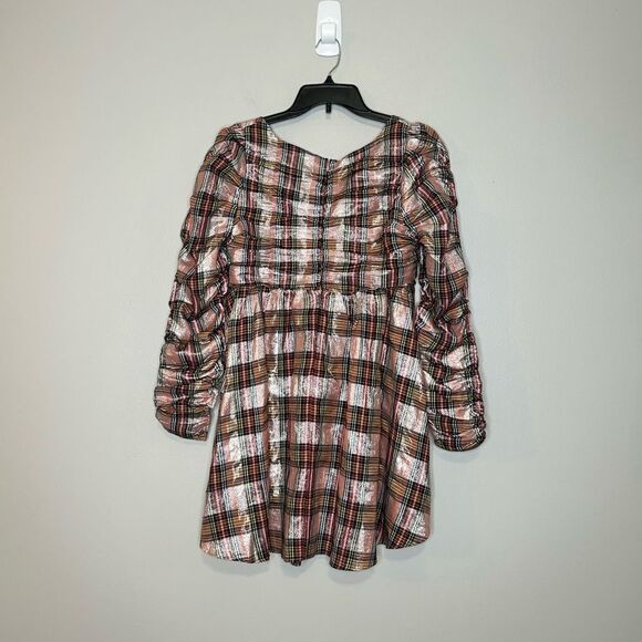 Revolve Saylor Yulia Plaid Dress - Picture 4 of 5